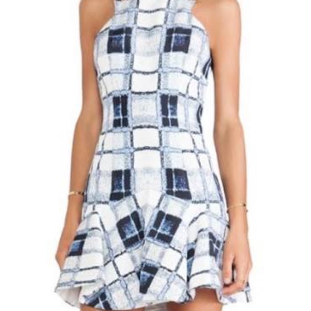 Finders keepers peplum dress sz2